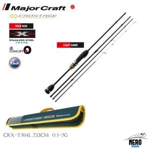 MC New Crostage CRX-T764L LRF Kamış 4 parça seyahat tipi 233cm 0.5-7g
