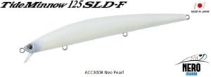 Tide Minnow 125 SLD-F  ACC3008 / Neo Pearl
