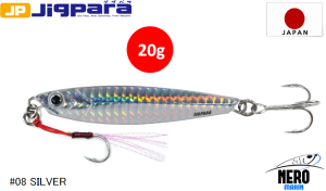 MC Jigpara Short JPS-20gr #08 Silver