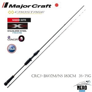 MC New Crostage CRXJ-B602M/NS Offshore Sutte Kalamar Kamışı 183cm 35-75g