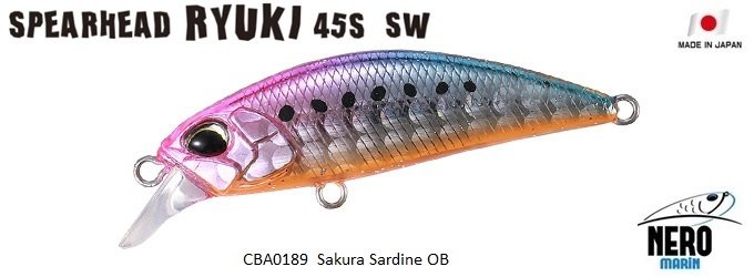 Spearhead Ryuki 45S SW CBA0189 / Sakura SardineOB