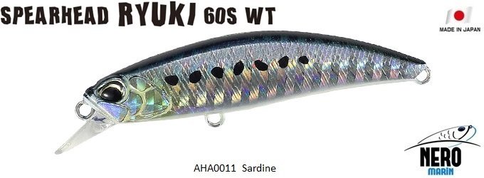 Spearhead Ryuki 60S SW AHA0011 / Sardine