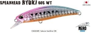 Spearhead Ryuki 60S SW CBA0189 / Sakura Sardine OB