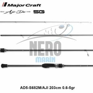 MC Ajido AD5-S682M/AJI 203cm 0.6-5gr Uç Yedek Parça