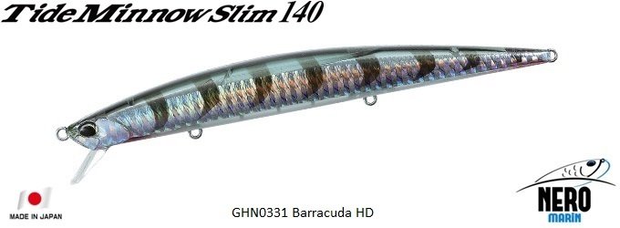 Tide Minnow Slim 140 GHN0331 / Barracuda HD