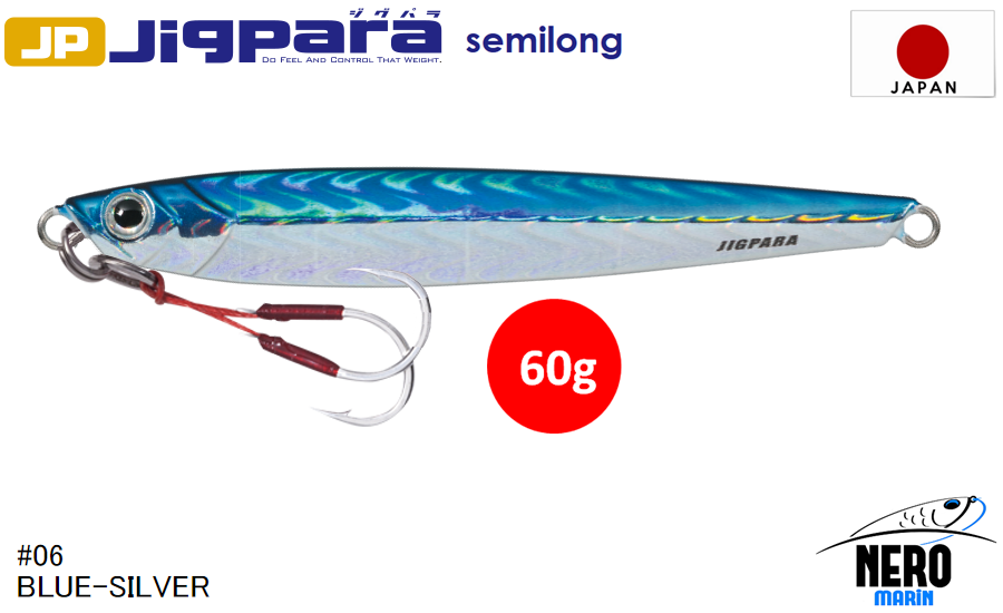 MC Jigpara Semilong JPSL-60gr #06 Blue-Silver