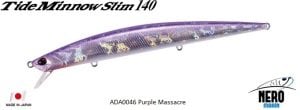 Tide Minnow Slim 140 ADA0046 / Purple Massacre