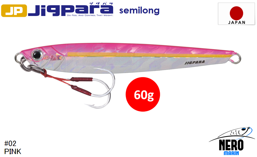 MC Jigpara Semilong JPSL-60gr #02 Pink