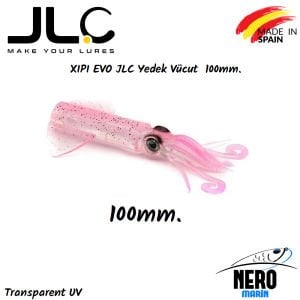 JLC Xipi Evo Silikon Kalamar Yedek Vücut 100mm #2 Transparent UV