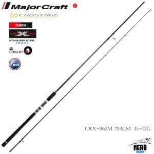 MC New Crostage CRX-962M Seabass Spin Kamış 293cm 15-42g