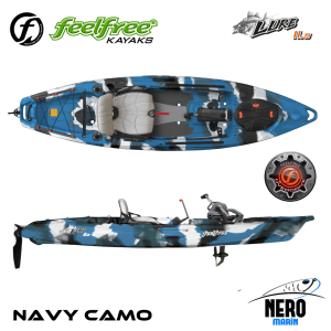 Feelfree Lure 11.5 Overdrive Pedallı Navy Camo