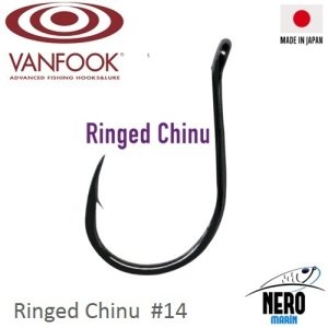 Vanfook Tek İğne Ringed Chinu NS Black #14 (5 pcs./pack)