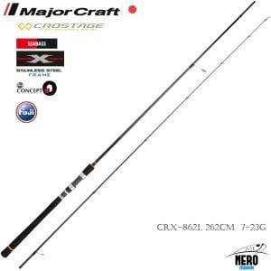 MC New Crostage CRX-862L Seabass Spin Kamış 262cm 7-23g