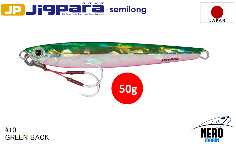 MC Jigpara Semilong JPSL-50gr #10 Green Back