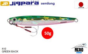 MC Jigpara Semilong JPSL-50gr #10 Green Back