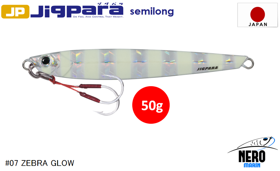 MC Jigpara Semilong JPSL-50gr #07 Zebra Glow