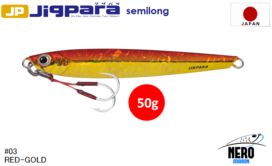 MC Jigpara Semilong JPSL-50gr #03 Red-Gold