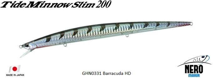 Tide Minnow Slim 200  GHN0331 / Barracuda HD