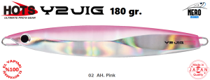 Hots Y2 Jig 180gr. 02  AH. Pink