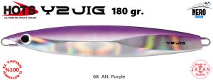 Hots Y2 Jig 180gr. 08  AH. Purple