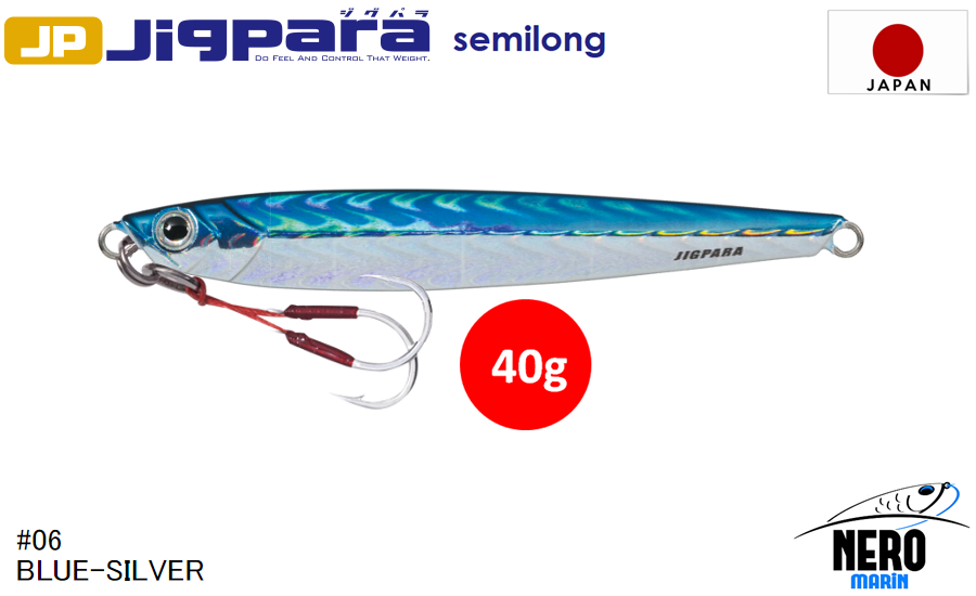 MC Jigpara Semilong JPSL-40gr #06 Blue-Silver