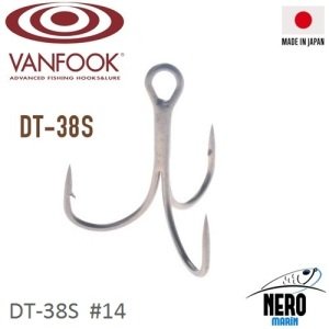 Vanfook 3' lü İğne DT-38S #14 (7 pcs./pack)