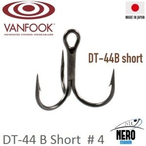 Vanfook 3' lü İğne DT-44B SHORT #4 (8 pcs./pack)