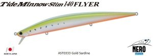 Tide Minnow Slim Flyer 140 AST0333 / Gold Sardine