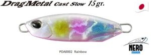 Drag Metal Cast Slow Jig 15Gr. PDA0002 / Rainbow