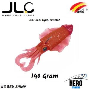 JLC Oki Silikon Sübye 140gr. #3 Red Shiny