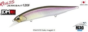 Realis Jerkbait 120F GSA3159 / Itako Inagaki II