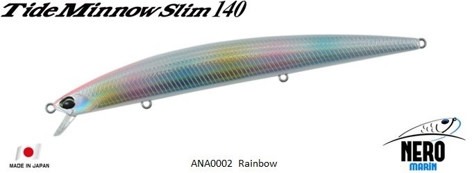 Tide Minnow Slim 140 ANA0002 / Rainbow