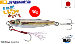 MC Jigpara Short JPS-30gr #83 Live Gold Aji