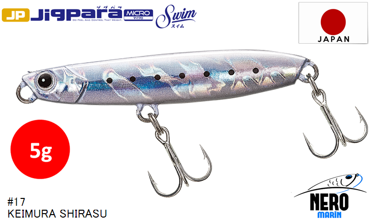 MC Jigpara Micro Swim JPMSW-5 #17  Keimura(UV) Shirasu