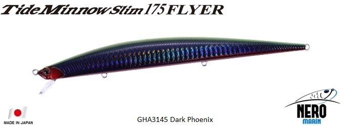 Tide Minnow Slim Flyer 175 GHA3145 / Dark Phoenix