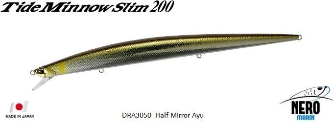 Tide Minnow Slim 200  DRA3050 / Half Miror Ayu
