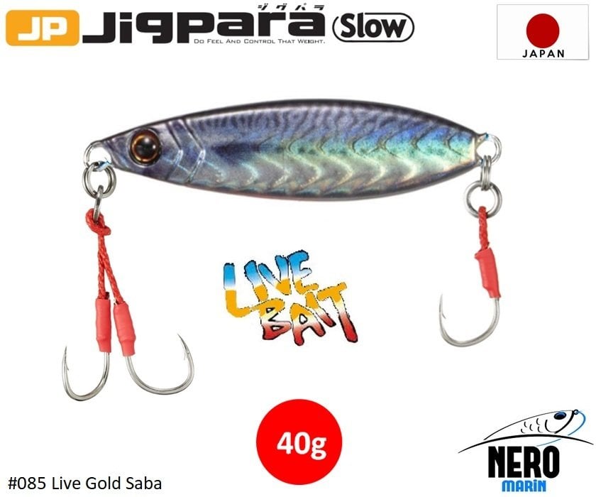 MC Jigpara Slow JPSLOW-40gr #85 Live Gold Saba