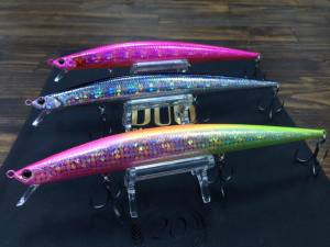 Tide Minnow Slim Flyer 175 GQA0113 / Double Pink Chart