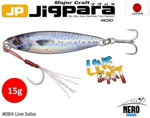 MC Jigpara Micro JPM-15gr #84 Live Saba