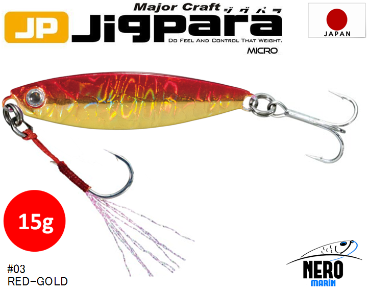 MC Jigpara Micro JPM-15gr #03 Red Gold