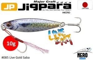 MC Jigpara Micro JPM-10gr #85 Live Gold Saba