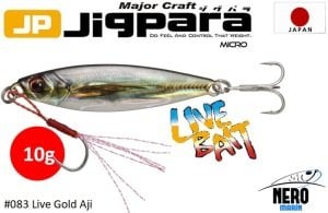 MC Jigpara Micro JPM-10gr #83 Live Gold Aji