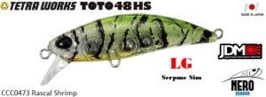 Tetra Works Toto 48HS  CCC0473 / Rascal Shrimp