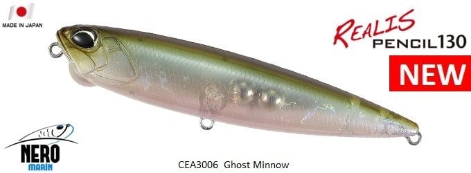 Realis Pencil 130  CEA3006 / Ghost Minnow