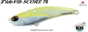 Tide Vib Score 78  CEB0230 / Ghost Pearl Chart