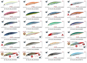 Realis Jerkbait 120SP SW DPA0430 Chart Back Red Head