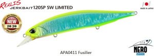 Realis Jerkbait 120SP SW APA0411 Fusilier