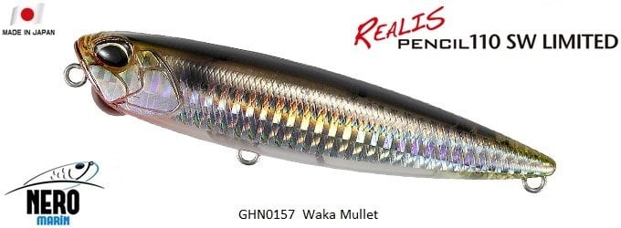 Realis Pencil 110SW  GHN0157 / Waka Mullet