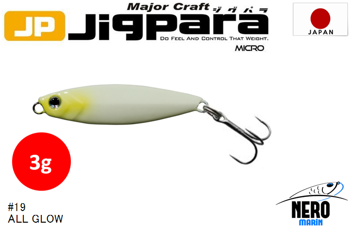 MC Jigpara Micro JPM-3gr #19 All Glow
