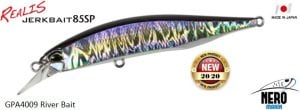 Realis Jerkbait 85SP GPA4009 River Bait